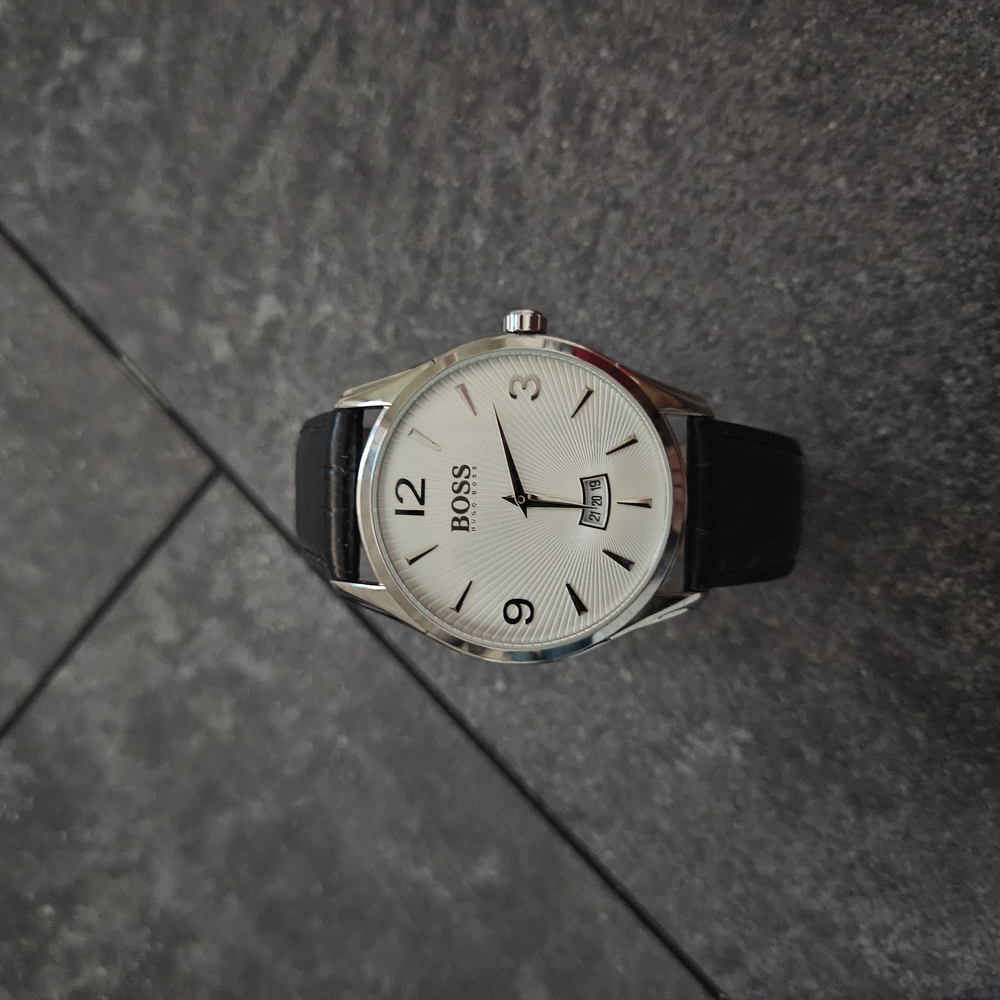 Hugo Boss Black and Silver Watch